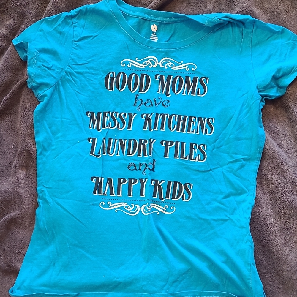 Teal Graphic Women's Tee - Fun and Casual